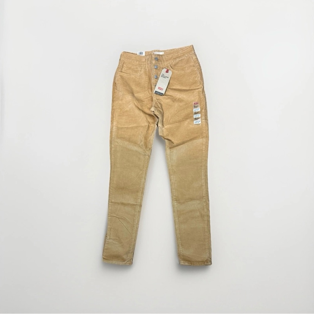 Levi’s Women 721 Corduroy High Rise Button Front Skinny Pants, Size 30x30